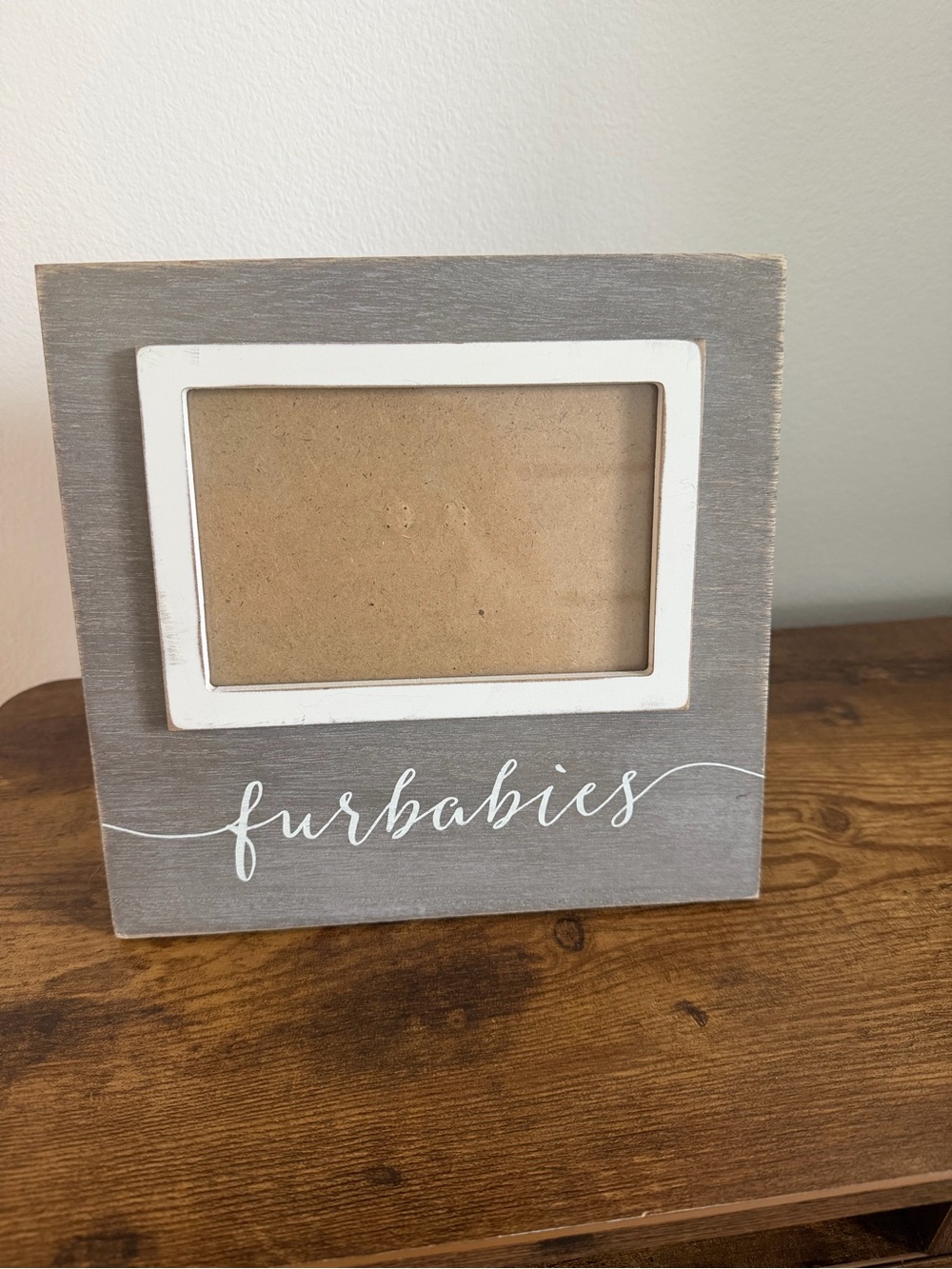 Furbabies Gray & White Photo Frame - Home Accents - 4x6
